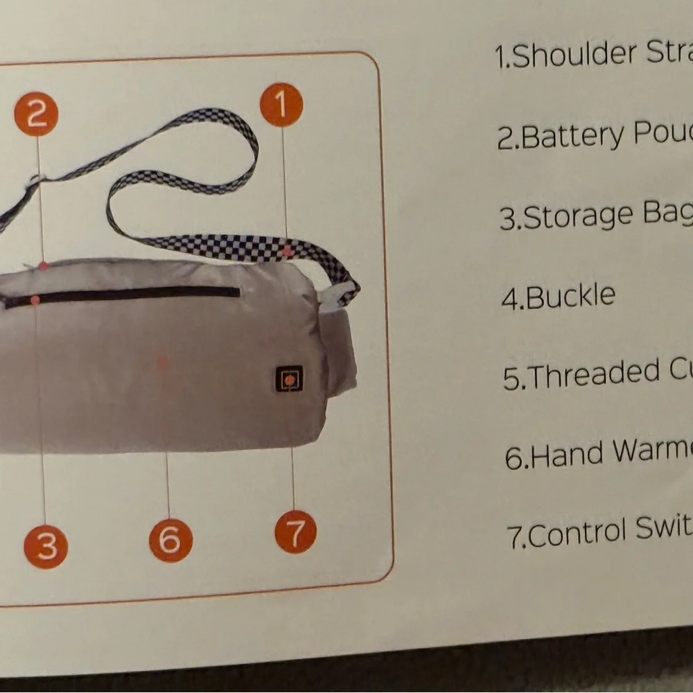 Rechargeable hand warmer sleeve /with power bank